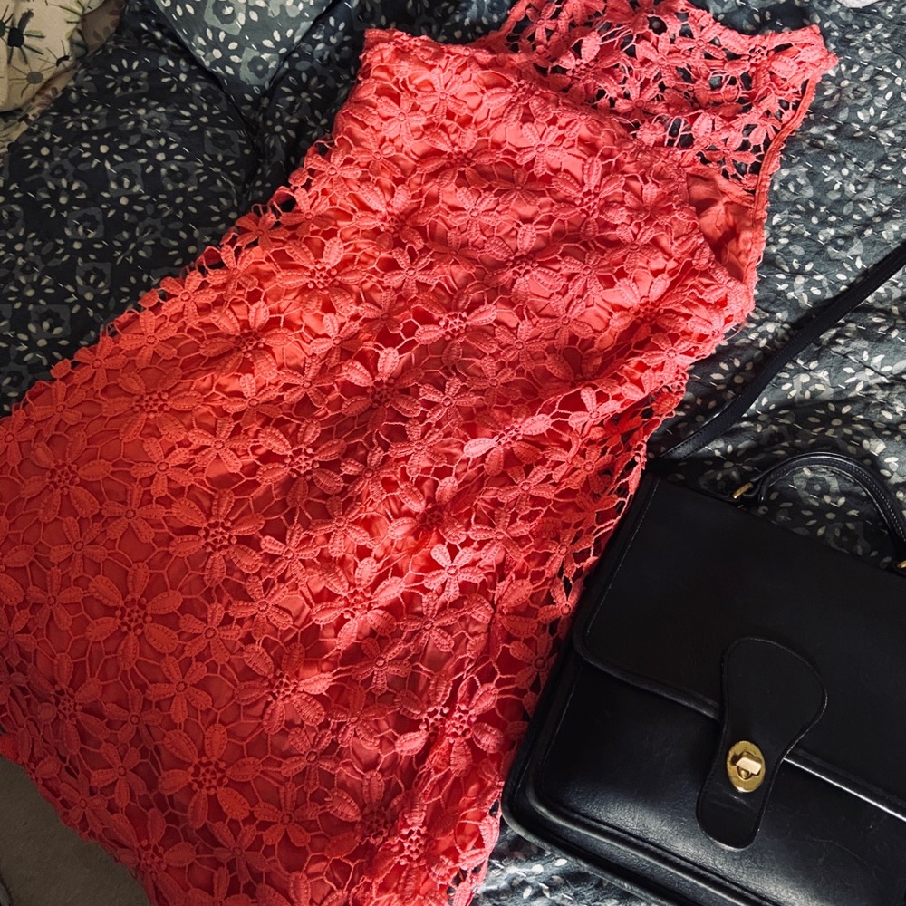Coral Summer Dress